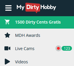 MydirtyHobby kostenlose Dirty Cents mit Gutschein