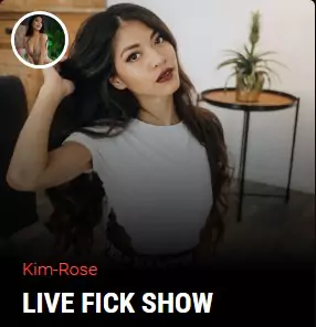 Sexcam Live Fick Show mit Kim-Rose